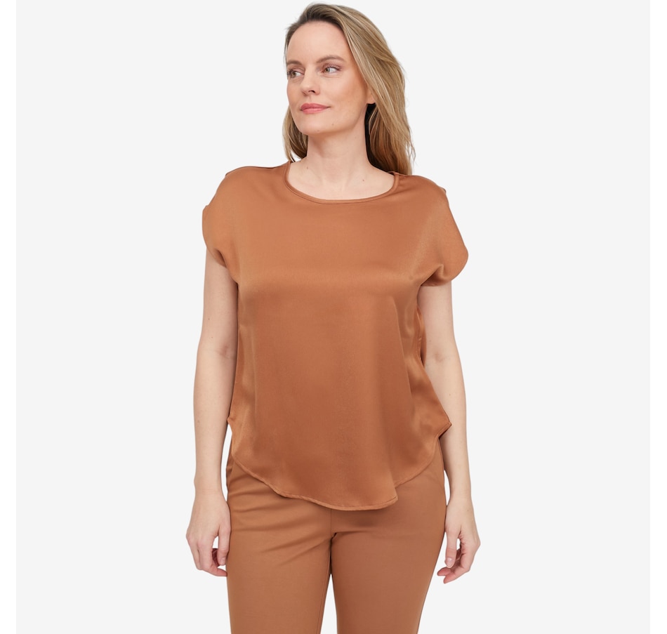 Image 104723_NUG.jpg, Product 104-723 / Price $71.88, Wynne Style Cap Sleeve Top from Wynnelayers on TSC.ca's Fashion department