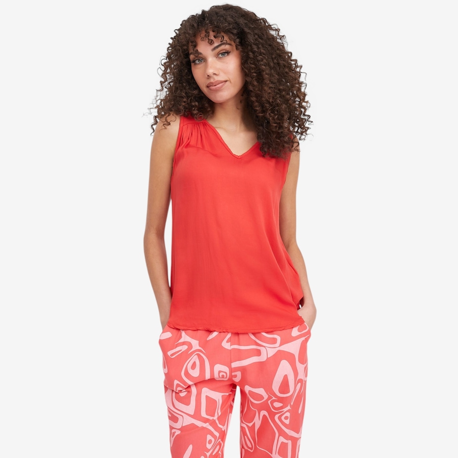 Image 104765_RBY.jpg, Product 104-765 / Price $24.88, M Made In Italy V-Neck Sleeveless Top with High-Low Hemline from M Made in Italy on TSC.ca's Fashion department