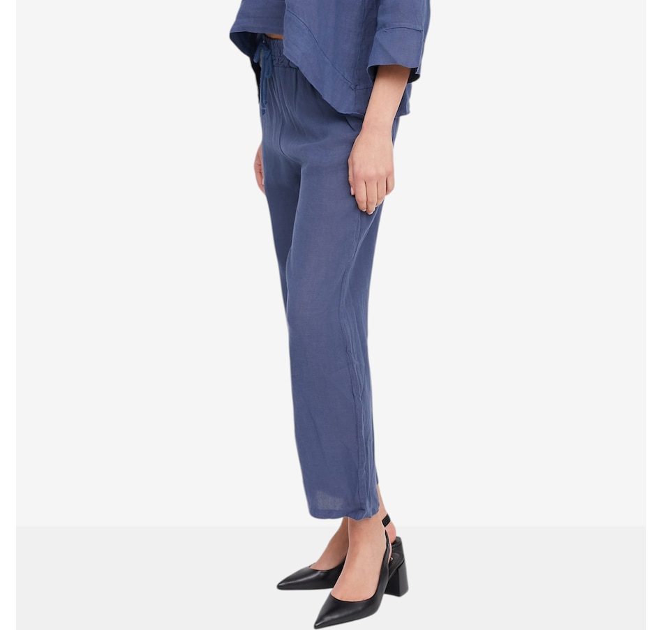 Image 104766_ALTMORE2.jpg, Product 104-766 / Price $110.00, M Made In Italy Pull-On Straight Leg Pant with Pockets from M Made in Italy on TSC.ca's Fashion department