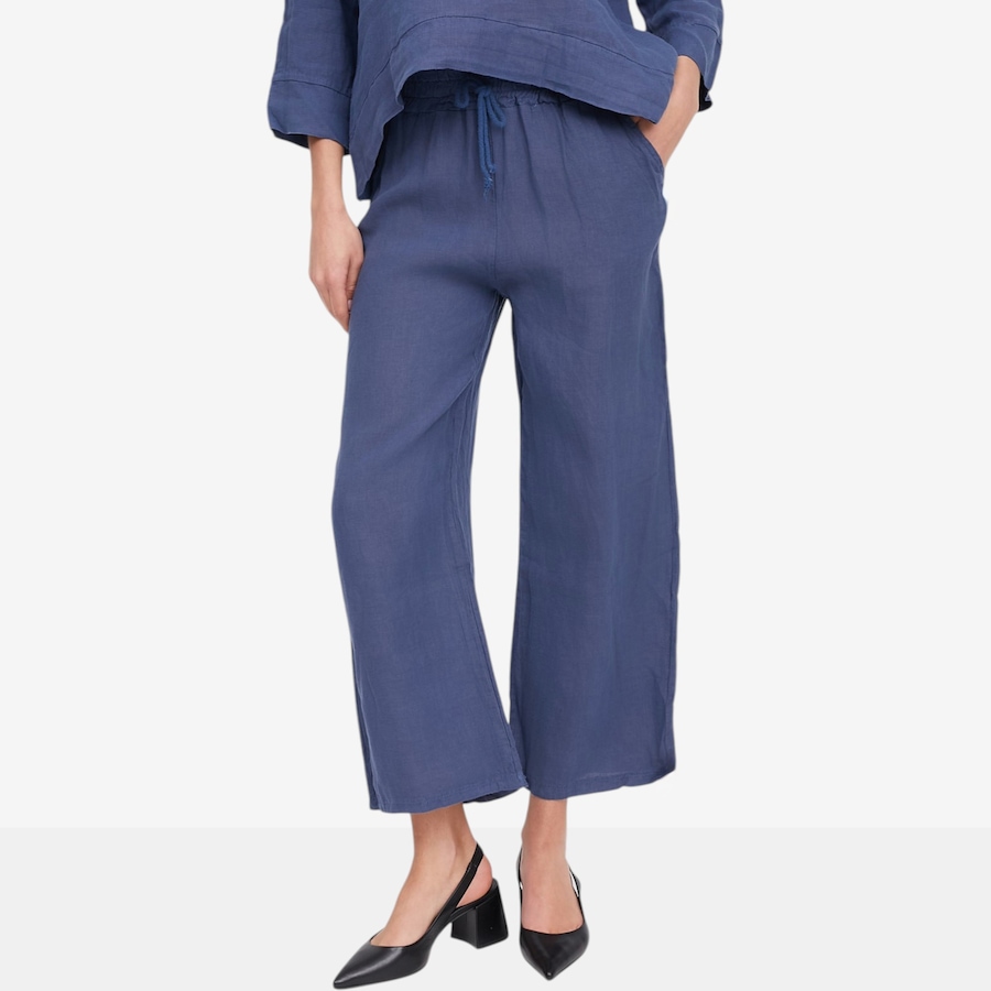 Image 104766_NVY.jpg, Product 104-766 / Price $64.88, M Made In Italy Pull-On Straight Leg Pant with Pockets from M Made in Italy on TSC.ca's Fashion department