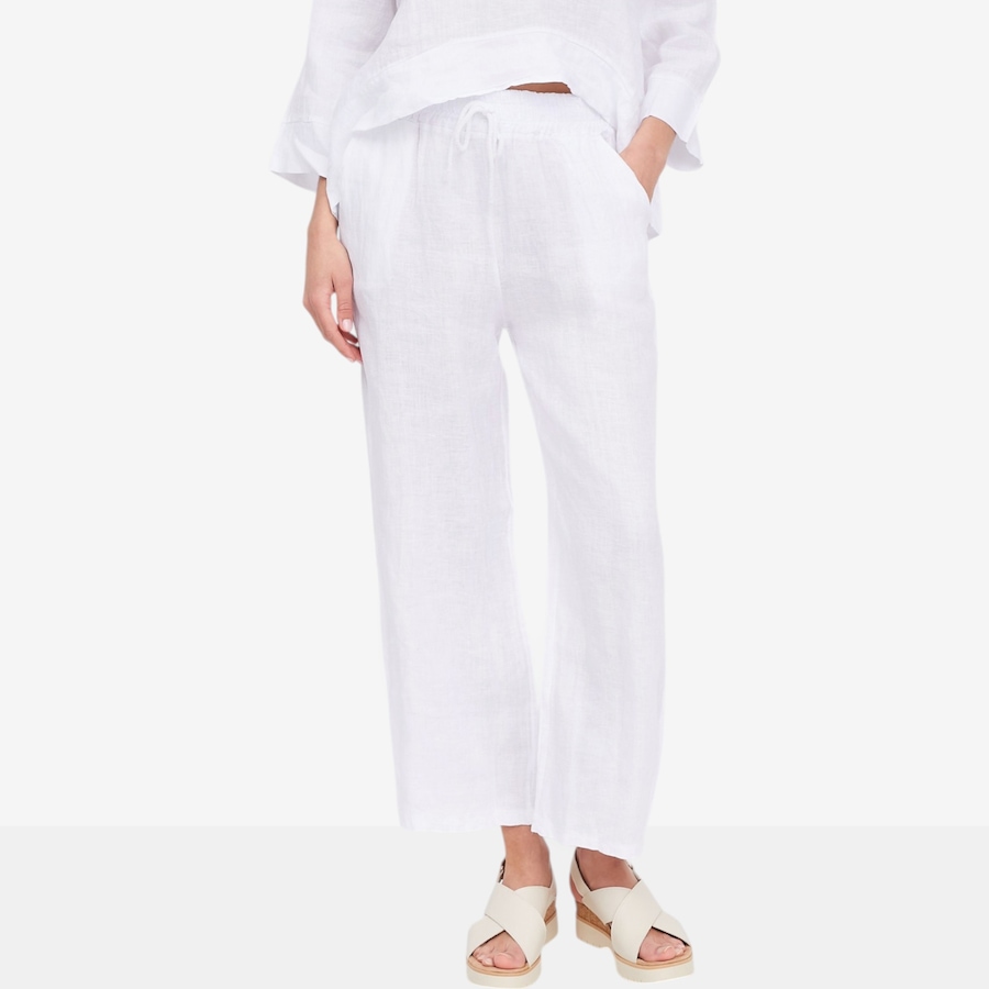 Image 104766_WHT.jpg, Product 104-766 / Price $64.88, M Made In Italy Pull-On Straight Leg Pant with Pockets from M Made in Italy on TSC.ca's Fashion department