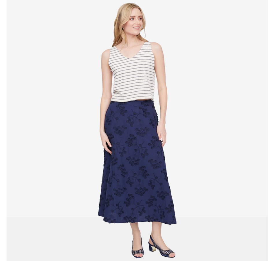 Image 104772_ALTMORE3.jpg, Product 104-772 / Price $160.00, Apricot Dandelion Embroidered Skirt from Apricot on TSC.ca's Fashion department
