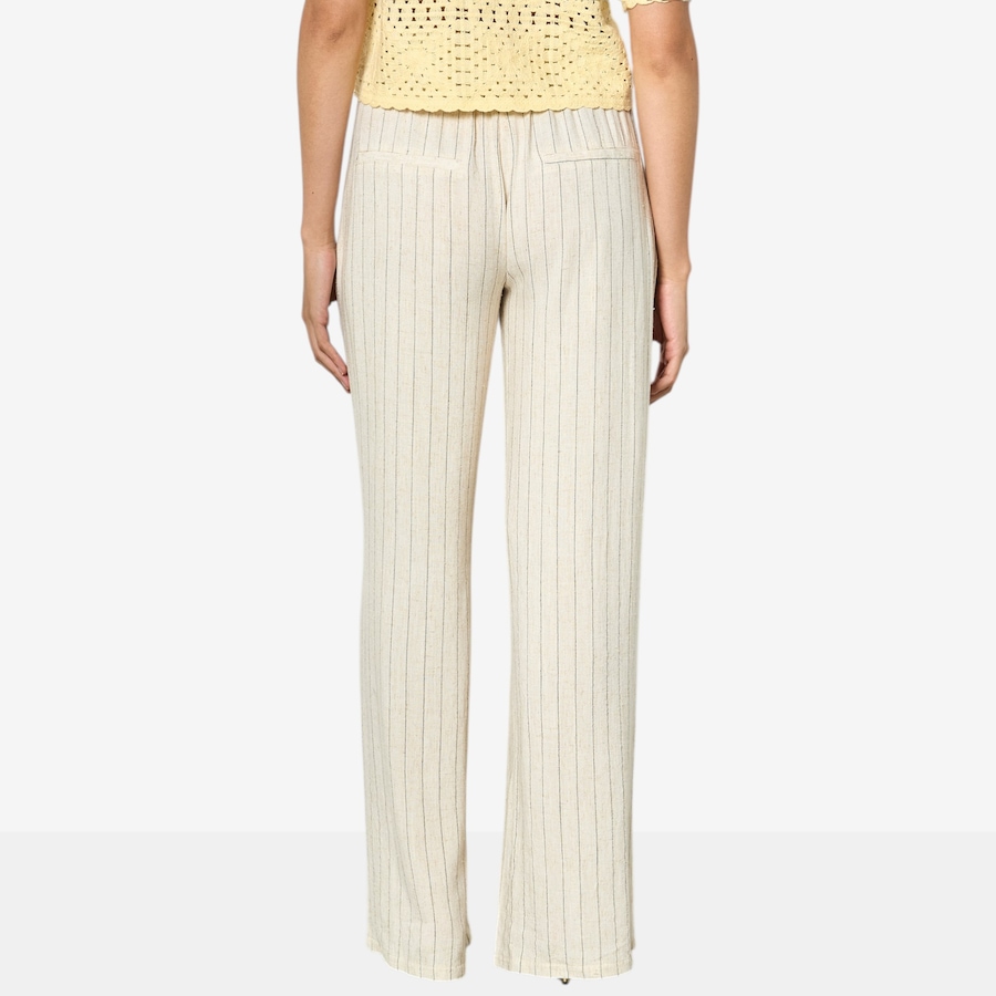Image 104774_ALTMORE3.jpg, Product 104-774 / Price $69.88, Apricot Pinstripe Linen Wide Leg Trouser from Apricot on TSC.ca's Fashion department