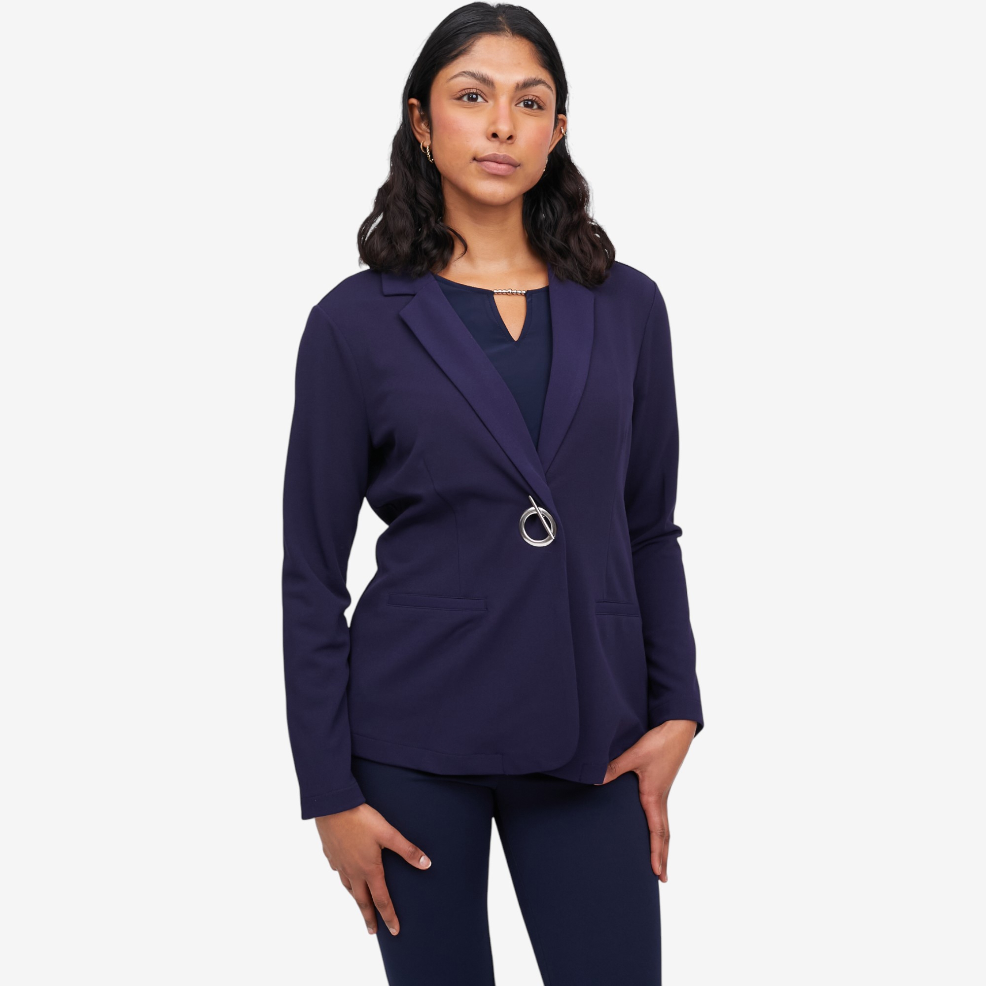 Nina Leonard Blazer with Toggle Closure - TSC.ca