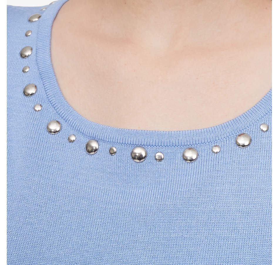 Image 104792_ALTMORE2.jpg, Product 104-792 / Price $39.99, Nina Leonard Scoop Neck Sleeveless Knit Tank from Nina Leonard on TSC.ca's Fashion department