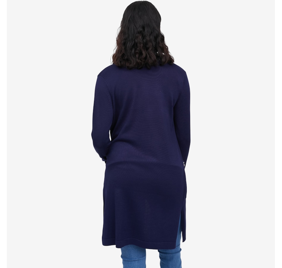 Image 104793_ALTMORE1.jpg, Product 104-793 / Price $59.99, Nina Leonard Long Sleeve Cardigan with Front Pockets from Nina Leonard on TSC.ca's Fashion department