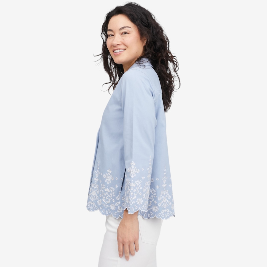 Image 104794_ALTMORE2.jpg, Product 104-794 / Price $29.33, Wynne Style Flatterfit Embroidered Jacket from Wynnelayers on TSC.ca's Fashion department