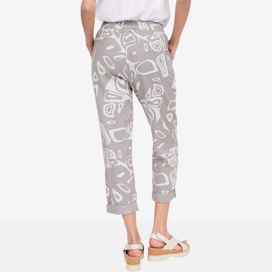 Image 104807_ALTMORE2.jpg, Product 104-807 / Price $85.00, M Made In Italy Printed Pull-On Pant with Tapered Leg and Side Seam Pockets from M Made in Italy on TSC.ca's Fashion department