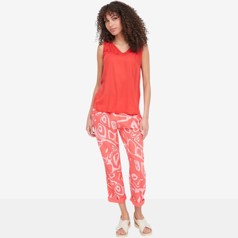 Image 104807_ALTMORE3.jpg, Product 104-807 / Price $85.00, M Made In Italy Printed Pull-On Pant with Tapered Leg and Side Seam Pockets from M Made in Italy on TSC.ca's Fashion department