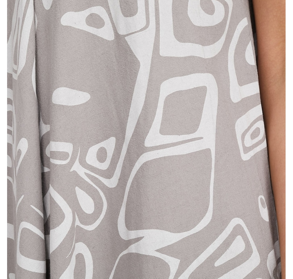 Image 104808_ALTMORE3.jpg, Product 104-808 / Price $120.00, M Made In Italy Printed Maxi Dress V-Neckline from M Made in Italy on TSC.ca's Fashion department