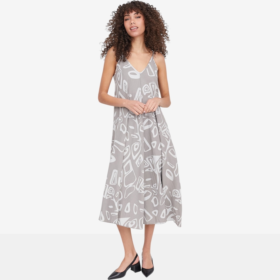 Image 104808_TRU.jpg, Product 104-808 / Price $69.88, M Made In Italy Printed Maxi Dress V-Neckline from M Made in Italy on TSC.ca's Fashion department