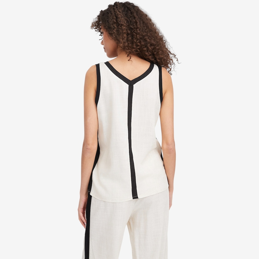 Image 104810_ALTMORE3.jpg, Product 104-810 / Price $39.88, M Made In Italy V-Neck Colour Block Sleeveless Top from M Made in Italy on TSC.ca's Fashion department