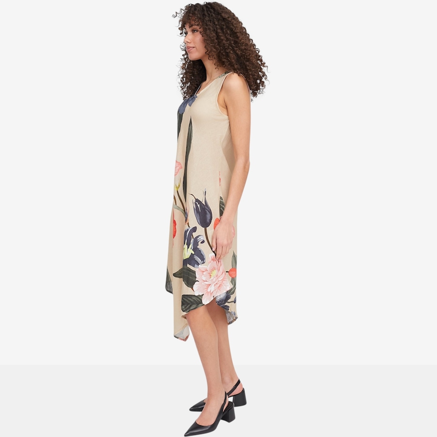 Image 104816_ALTMORE2.jpg, Product 104-816 / Price $74.88, M Made In Italy Floral Print Sleeveless A-Line Maxi Dress from M Made in Italy on TSC.ca's Fashion department