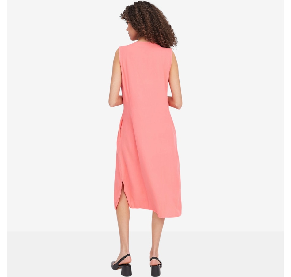Image 104819_ALTMORE3.jpg, Product 104-819 / Price $64.88, M Made In Italy Button Down Sleeveless Dress with Pockets from M Made in Italy on TSC.ca's Fashion department