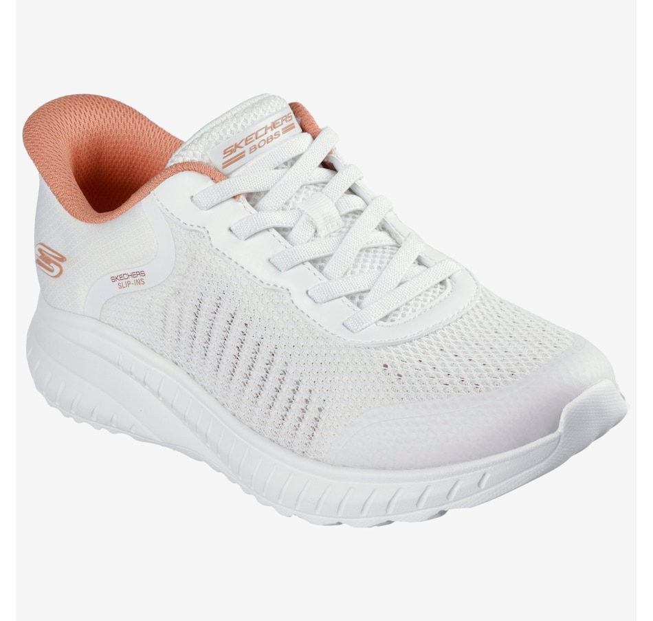 Image 104826_WHT.jpg, Product 104-826 / Price $19.33, Skechers Slip-Ins Bobs Sport Squad Chaos - Breezy Hour Sneaker from Skechers on TSC.ca's Shoes department