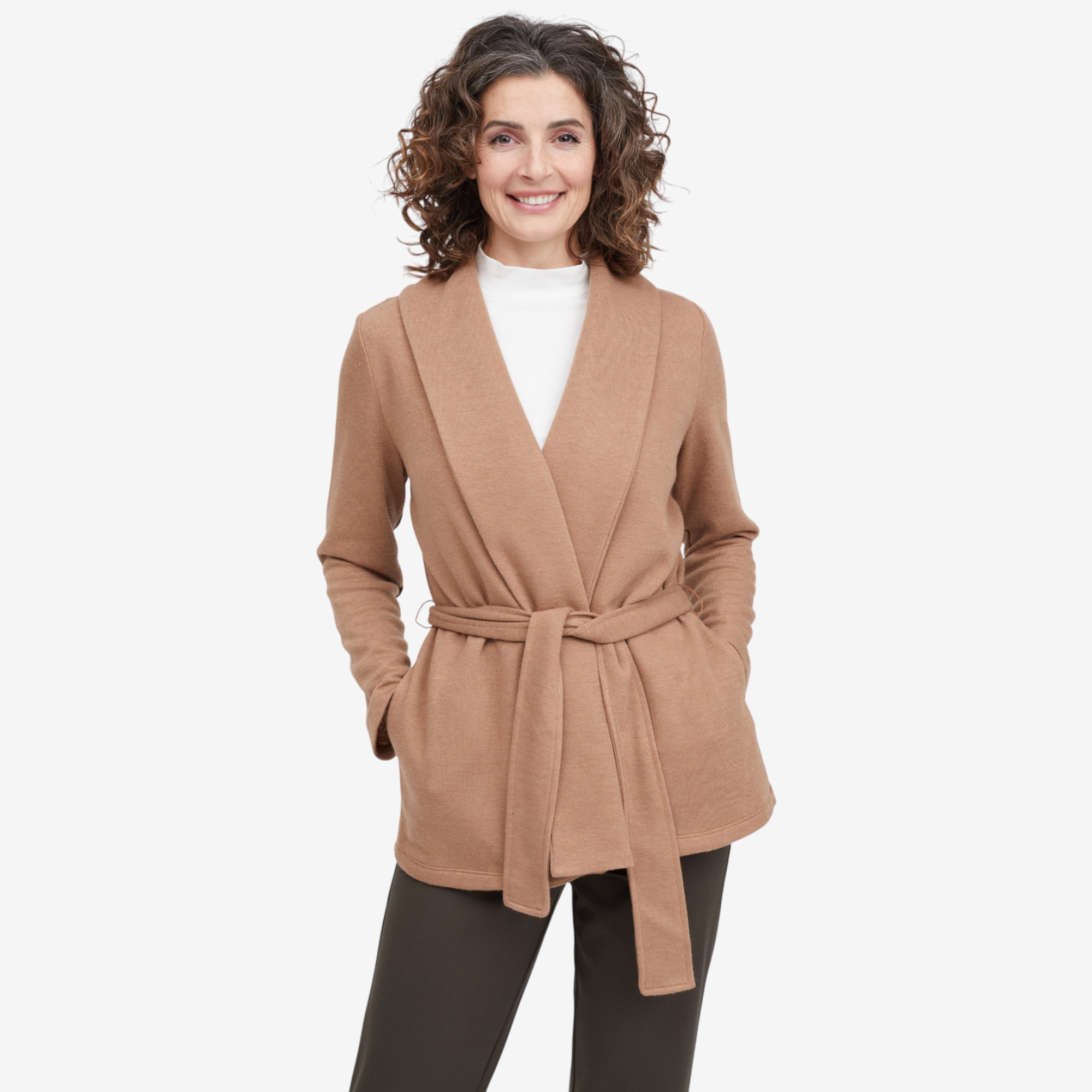 Mr. Max Ultra Soft Maeve Knit Cardigan with Sash - TSC.ca