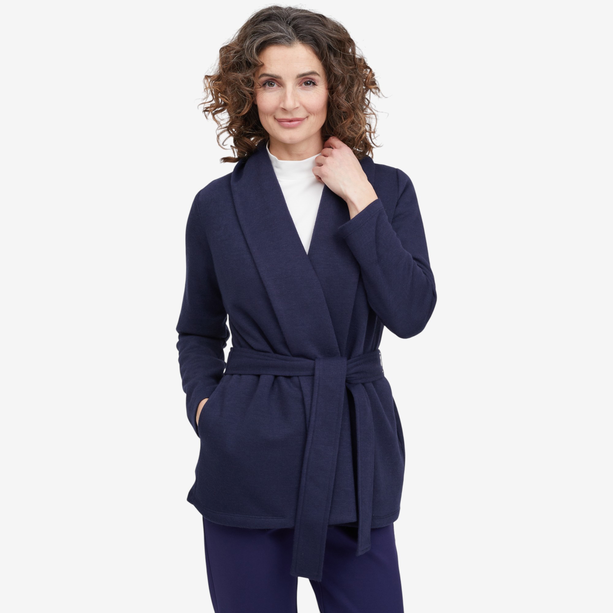 Mr. Max Ultra Soft Maeve Knit Cardigan with Sash - TSC.ca