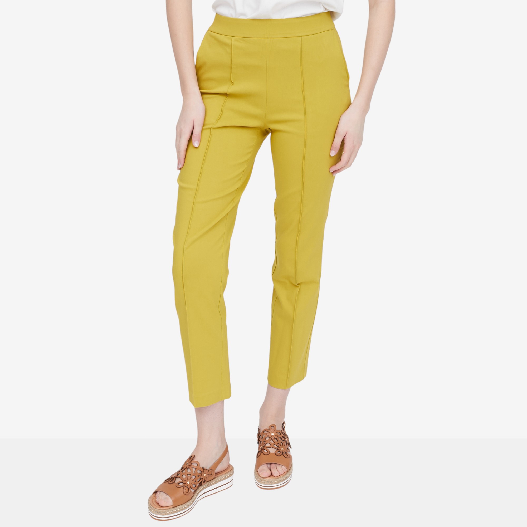 WynneLayers Flatterfit Straight Leg Pintuck Pant - TSC.ca