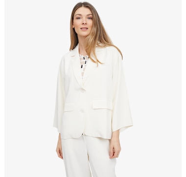 Wynne Style Drapey Twill Paris Jacket