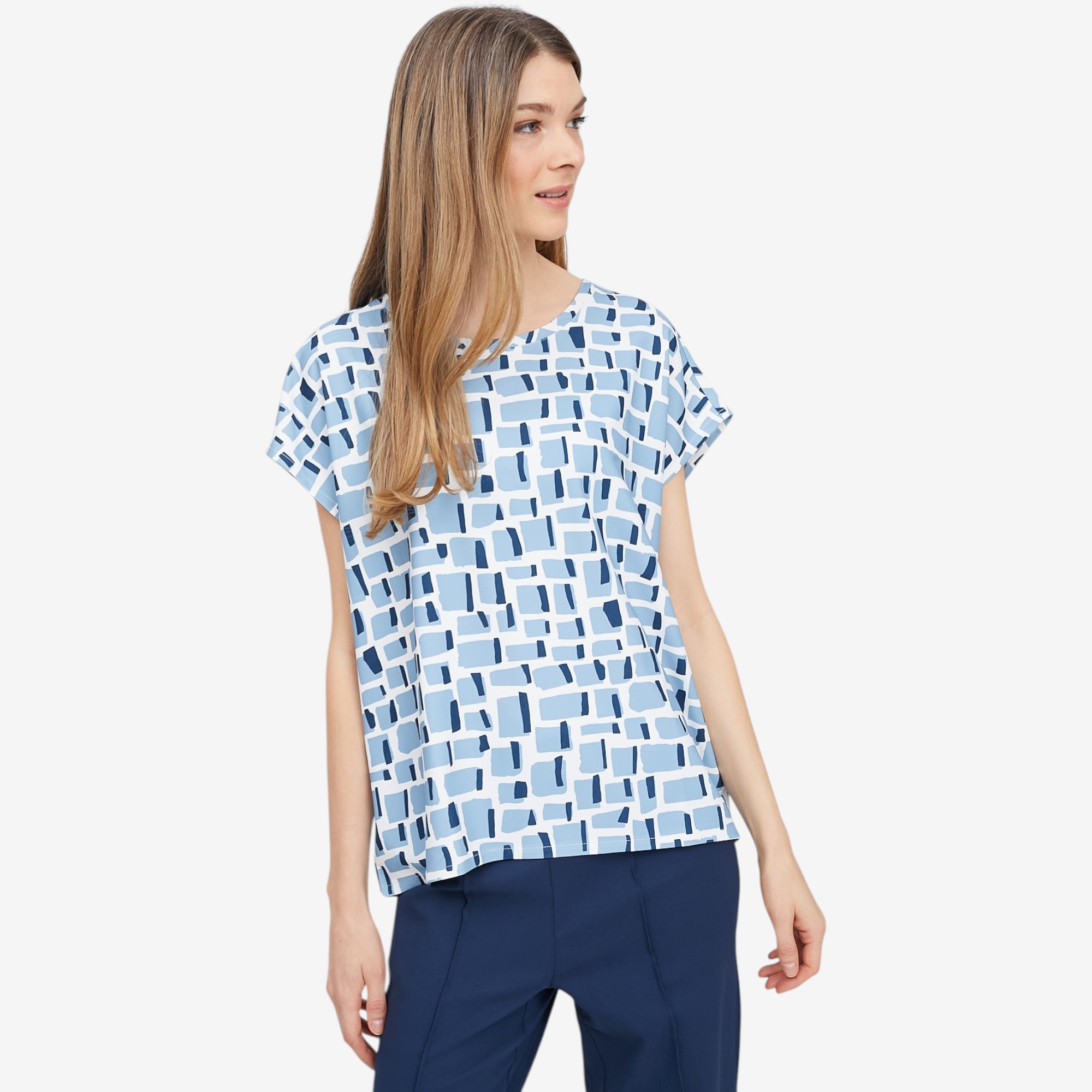 Wynne Style Drapey Twill Cap Sleeve Top - TSC.ca
