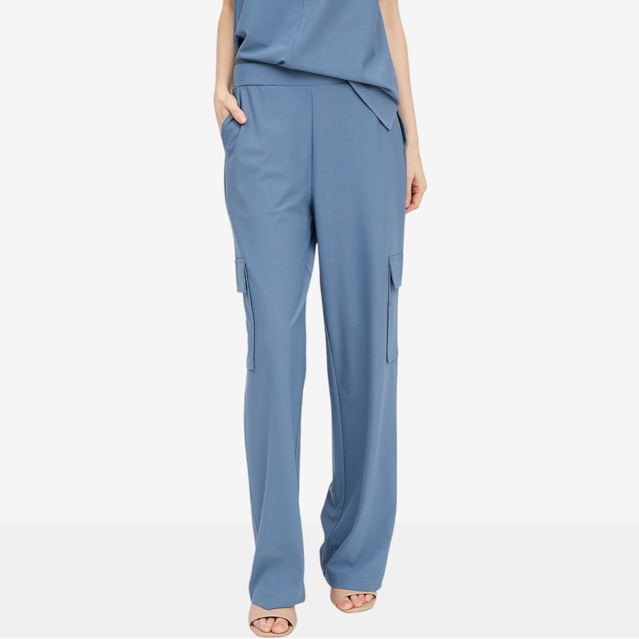 Image 104850_BLUME.jpg, Product 104-850 / Price $44.33, Wynne Style Luxe Crepe Clean Cargo Pant from Wynnelayers on TSC.ca's Fashion department