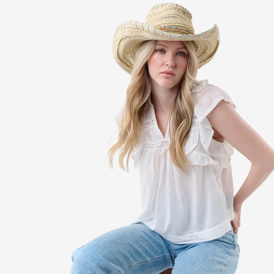 Image 104862_ALTMORE4.jpg, Product 104-862 / Price $88.00, LOEVENICH Paper Cowboy Hat from Loevenich on TSC.ca's Fashion department