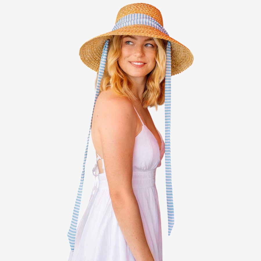 Image 104864_ALTMORE5.jpg, Product 104-864 / Price $112.00, LOEVENICH Wheat Straw Cloche with Special Trim from Loevenich on TSC.ca's Fashion department