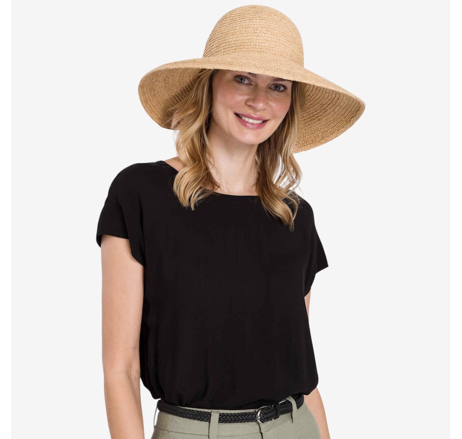 Image 104865_ALTMORE3.jpg, Product 104-865 / Price $84.00, LOEVENICH Feminine Raffia Cloche from Loevenich on TSC.ca's Fashion department