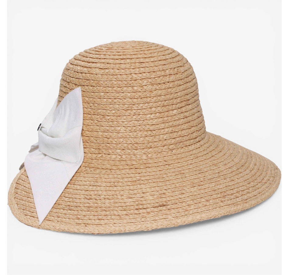 Image 104865_CRM.jpg, Product 104-865 / Price $84.00, LOEVENICH Feminine Raffia Cloche from Loevenich on TSC.ca's Fashion department