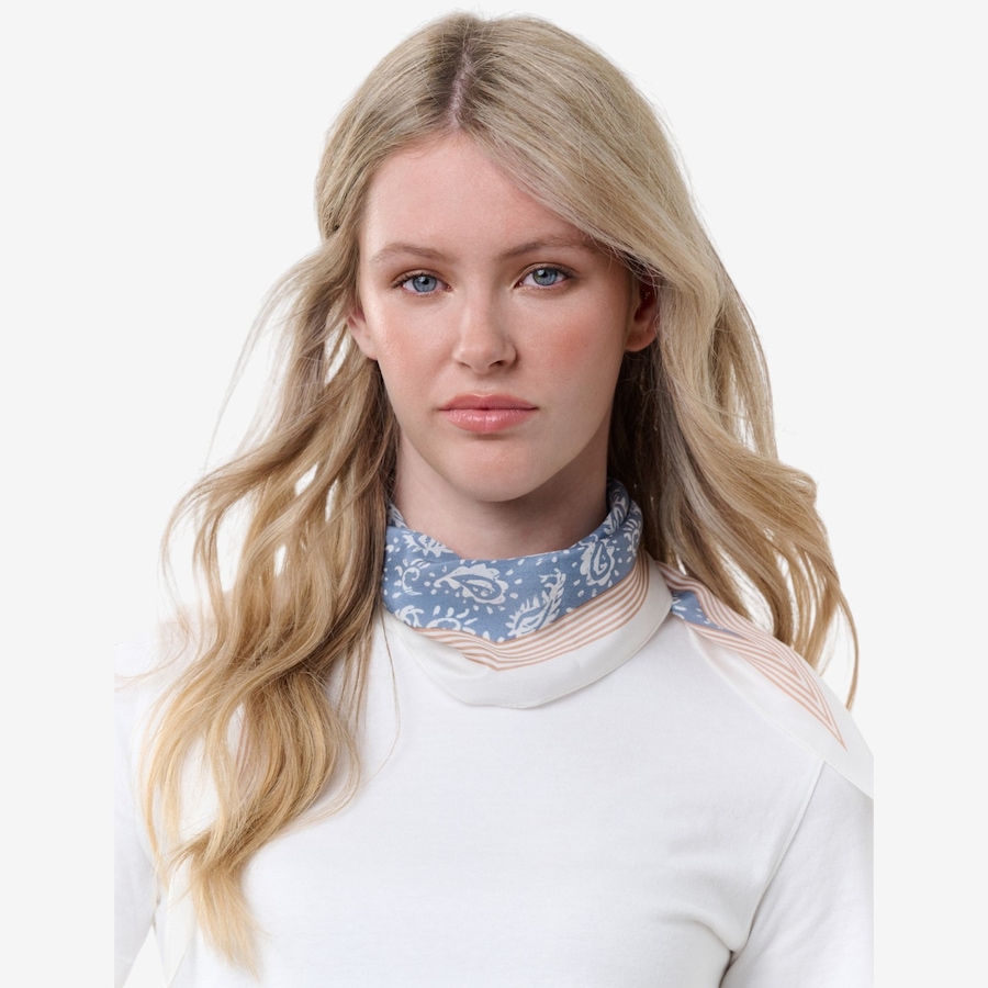 Image 104874_ALTMORE1.jpg, Product 104-874 / Price $34.88, V. Fraas Paisley Border Silk Diamond Scarf from FRAAS on TSC.ca's Fashion department