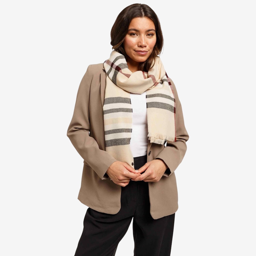Image 104920_ALTMORE3.jpg, Product 104-920 / Price $64.00, V. Fraas Plaid Lightweight Wrap from FRAAS on TSC.ca's Fashion department