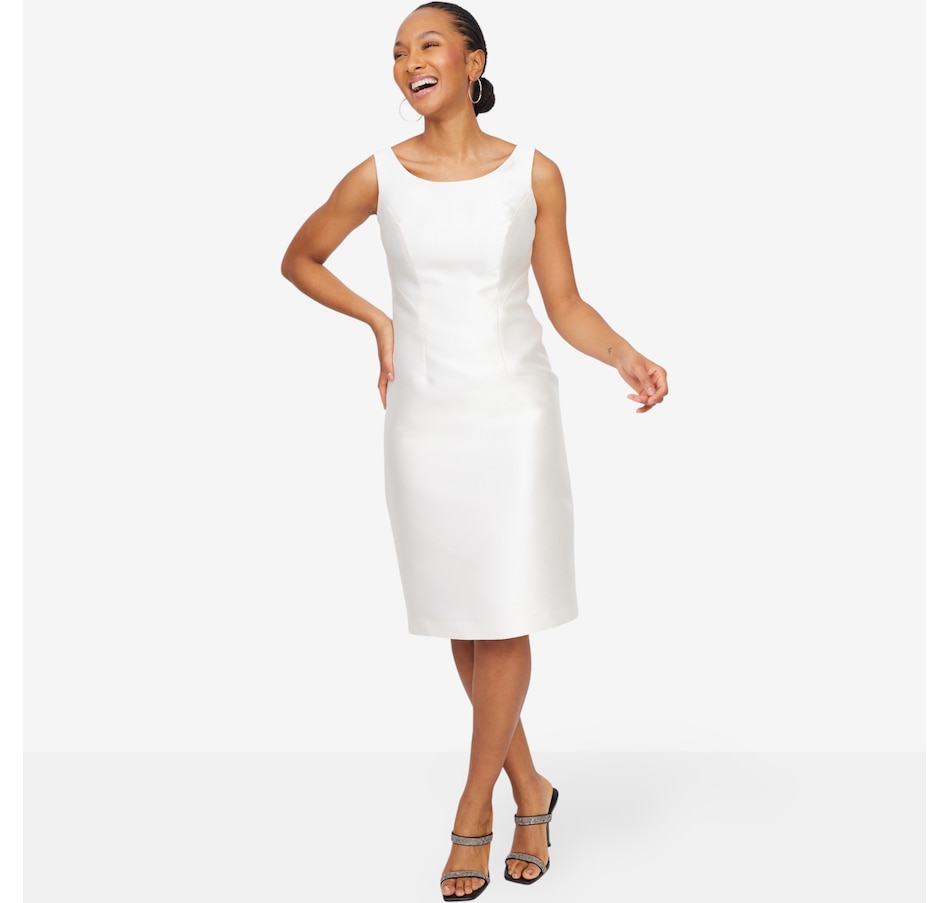 Image 104946_IVR.jpg, Product 104-946 / Price $139.88, Brian Bailey Mikado Shift Dress from Brian Bailey on TSC.ca's Fashion department