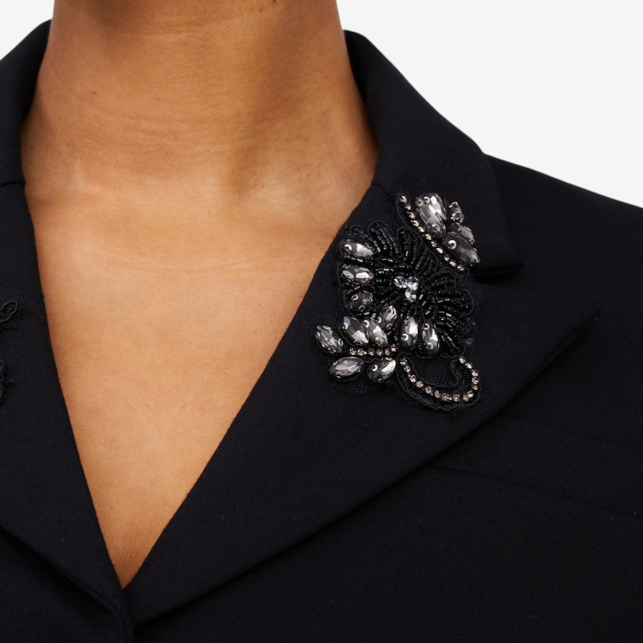 Image 104950_ALTMORE2.jpg, Product 104-950 / Price $94.33, Brian Bailey Ponte Crystal Appliqué Jacket from Brian Bailey on TSC.ca's Fashion department