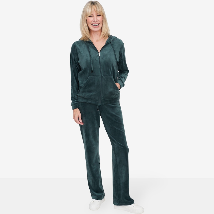 Image 104958_PNE.jpg, Product 104-958 / Price $175.00, Brian Bailey Velour Top and Pant Set from Brian Bailey on TSC.ca's Fashion department