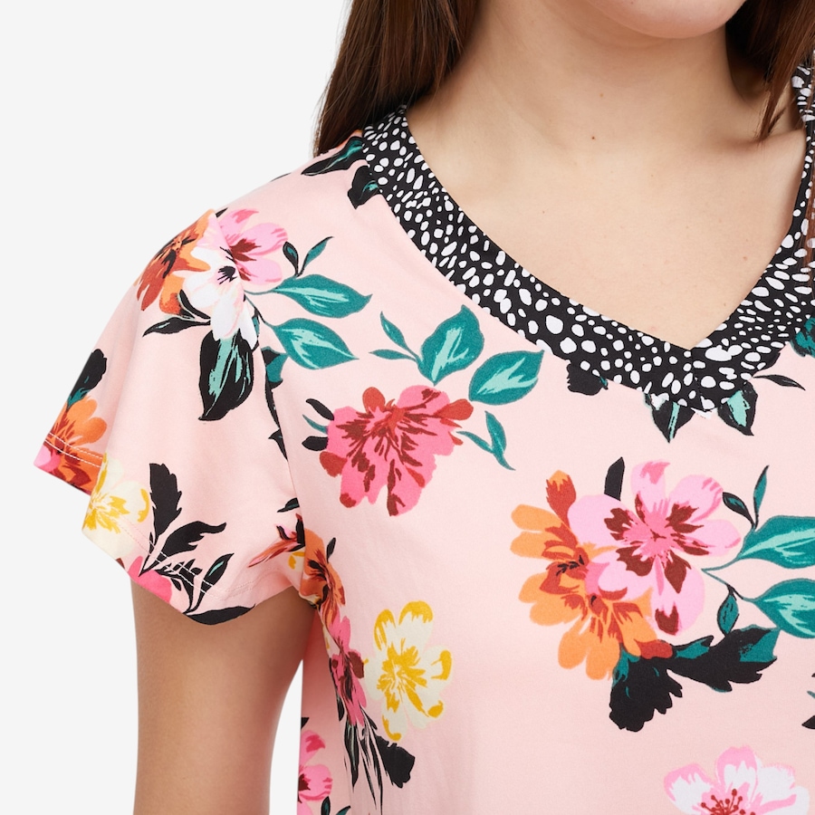 Image 104968_ALTMORE1.jpg, Product 104-968 / Price $34.88, Cuddl Duds Cool & Airy Print V-neck & Capri Pj Set from Cuddl Duds on TSC.ca's Fashion department