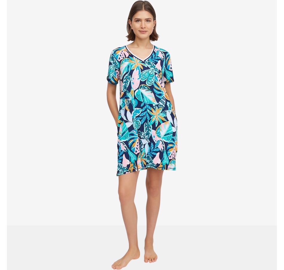Image 104970_TRPLV.jpg, Product 104-970 / Price $50.00, Cuddl Duds Cool & Airy Sleep Dress from Cuddl Duds on TSC.ca's Fashion department