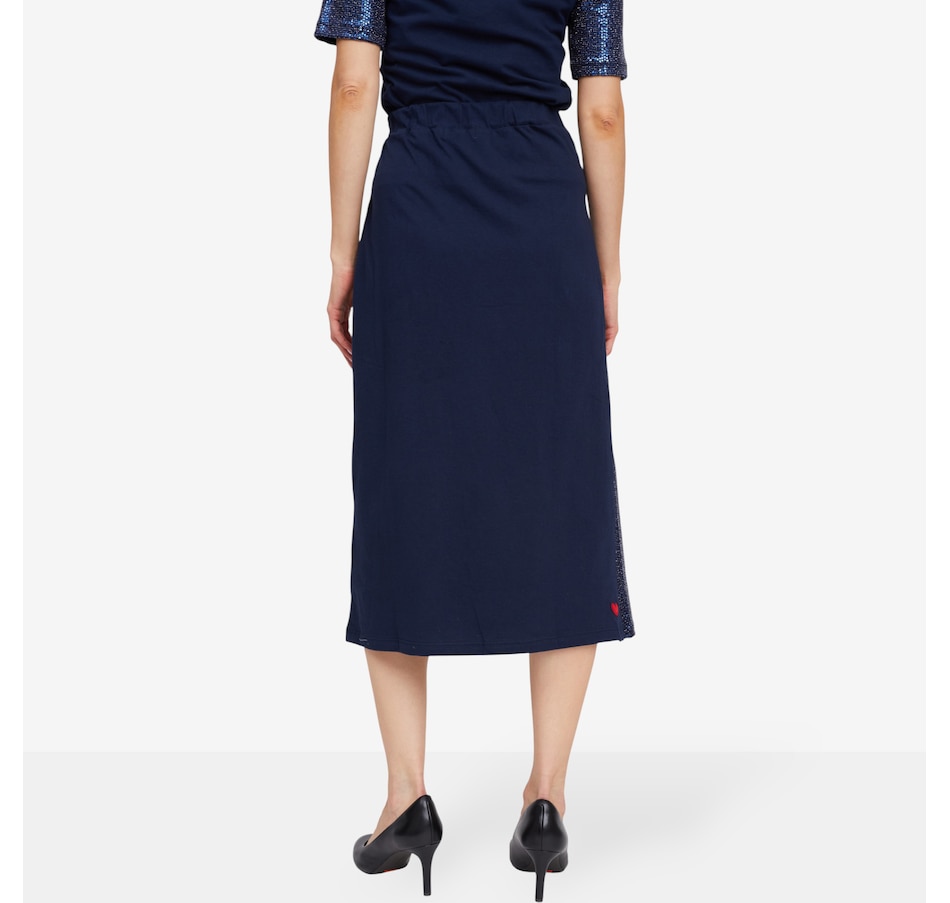 Image 104983_ALTMORE2.jpg, Product 104-983 / Price $64.88, Preloved Natalie Wrap Midi Skirt from Preloved on TSC.ca's Fashion department