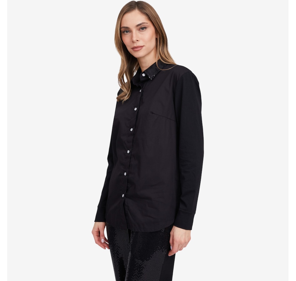 Image 104987_BLK.jpg, Product 104-987 / Price $79.88, Preloved Isha Shirt from Preloved on TSC.ca's Fashion department