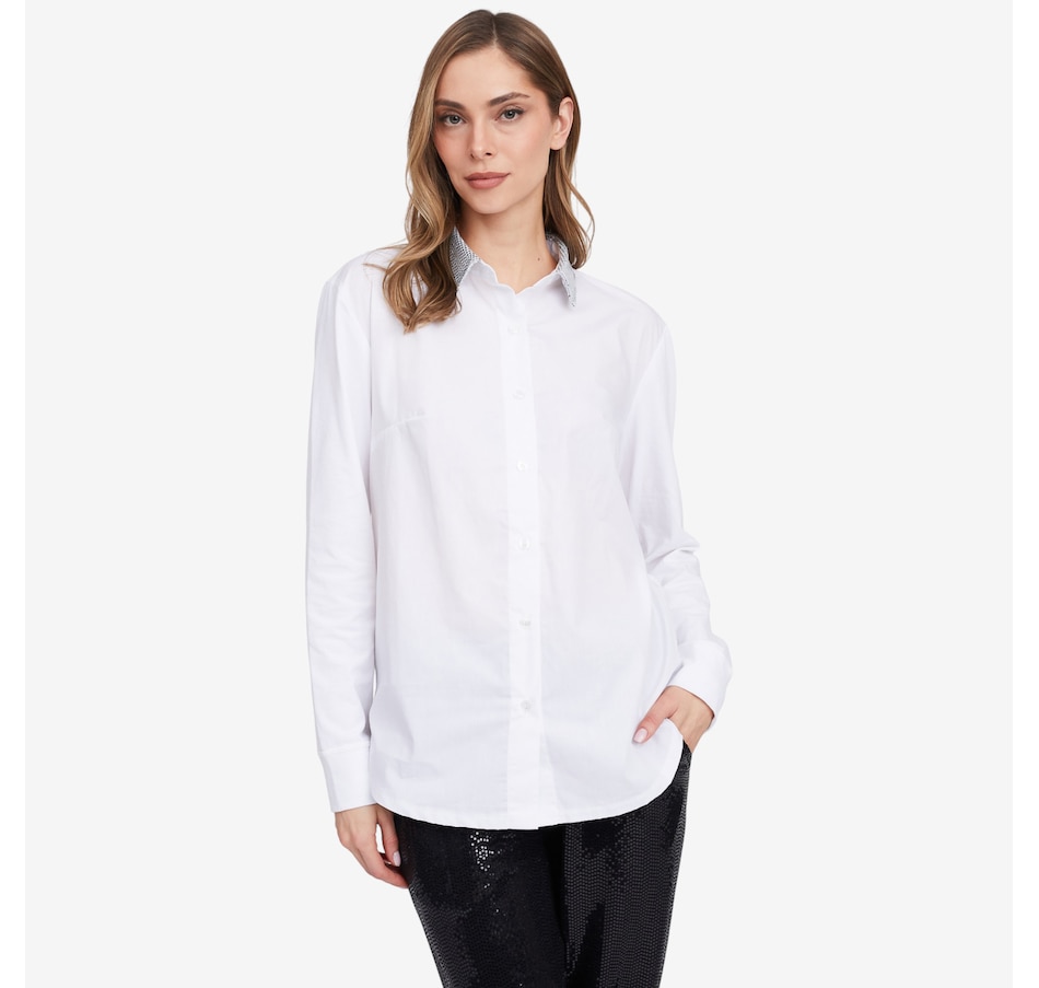 Image 104987_WHT.jpg, Product 104-987 / Price $79.88, Preloved Isha Shirt from Preloved on TSC.ca's Fashion department