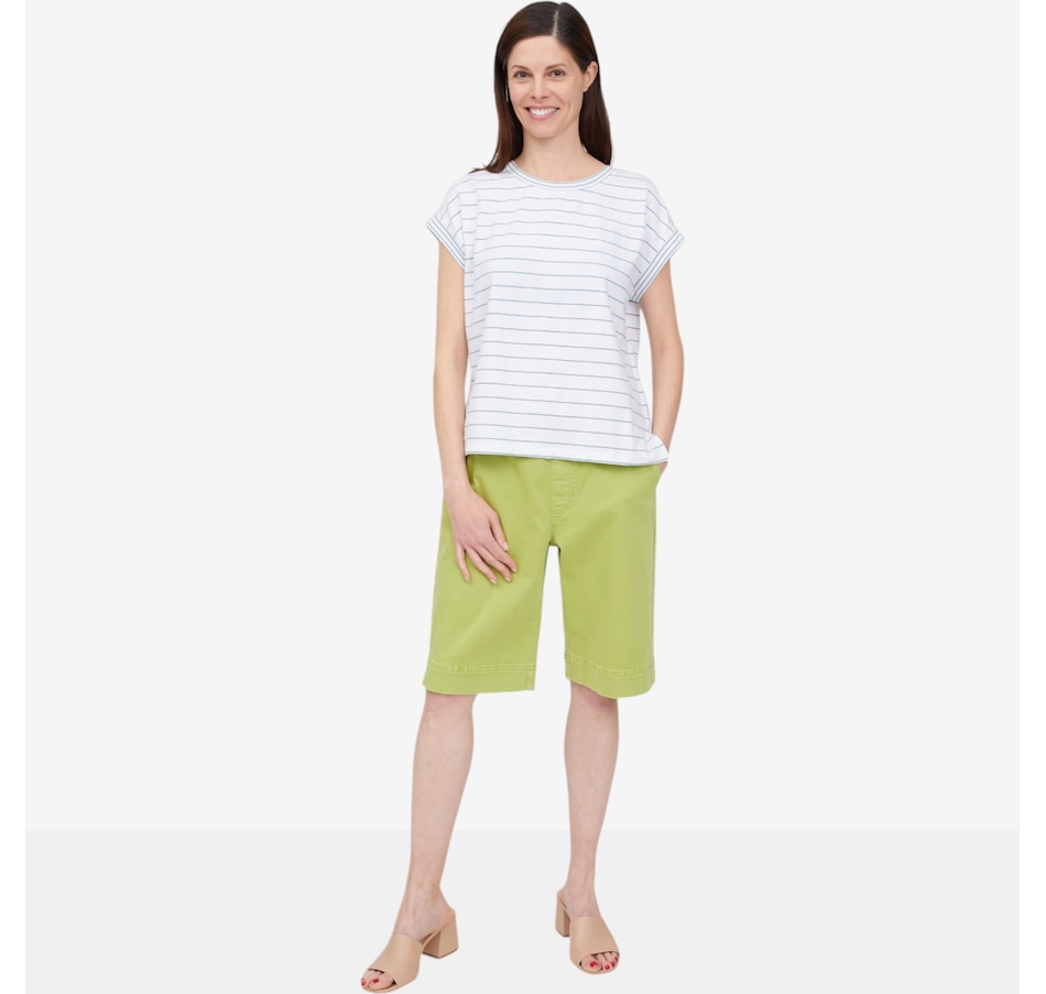 Image 105077_ALTMORE6.jpg, Product 105-077 / Price $79.00, claudia ev Pull-On Bermuda Short from claudia ev on TSC.ca's Fashion department