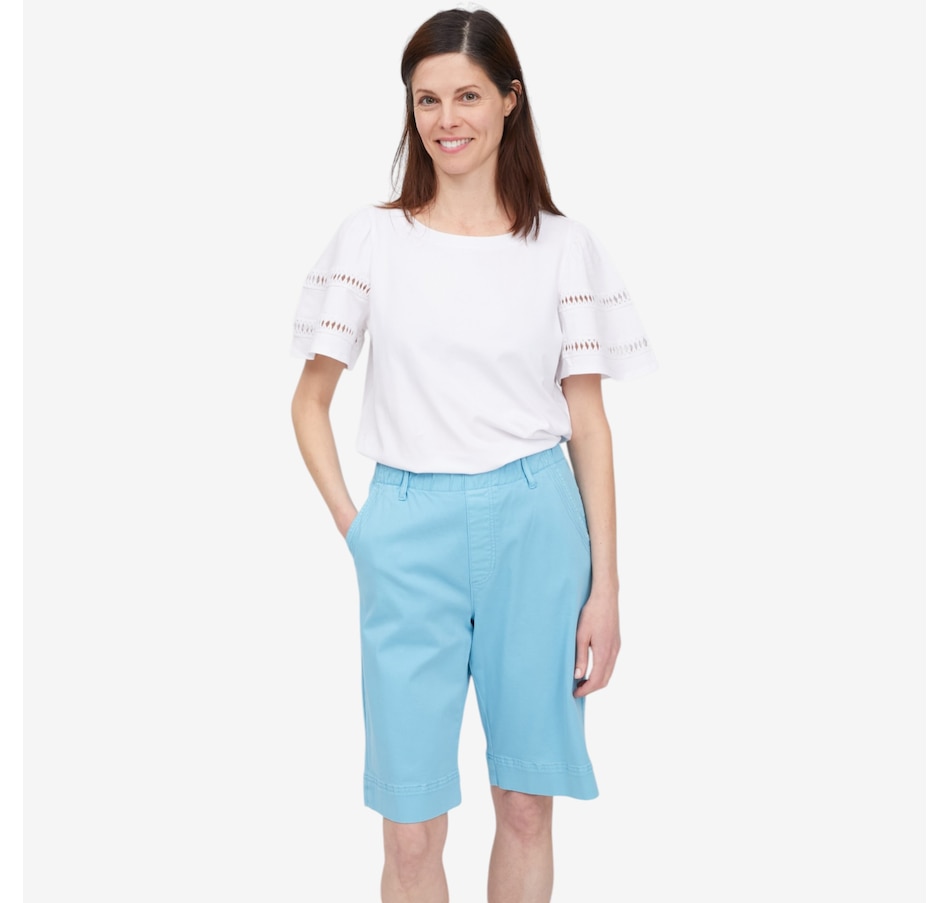 Image 105077_ALTMORE7.jpg, Product 105-077 / Price $79.00, claudia ev Pull-On Bermuda Short from claudia ev on TSC.ca's Fashion department