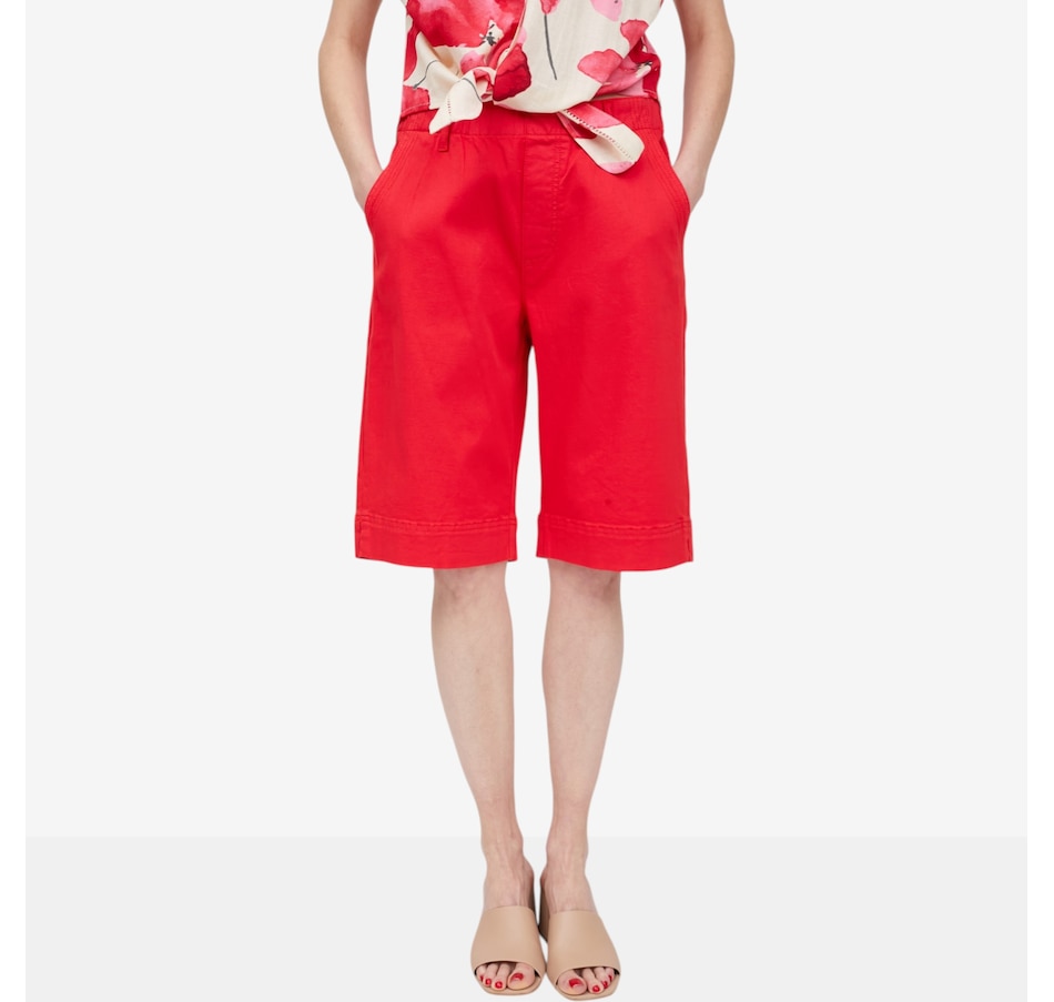 Image 105077_SGA.jpg, Product 105-077 / Price $79.00, claudia ev Pull-On Bermuda Short from claudia ev on TSC.ca's Fashion department