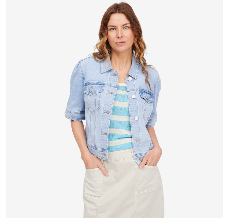 Image 105104_DTSKY.jpg, Product 105-104 / Price $79.99, claudia ev Elbow Sleeve Jacket from claudia ev on TSC.ca's Fashion department