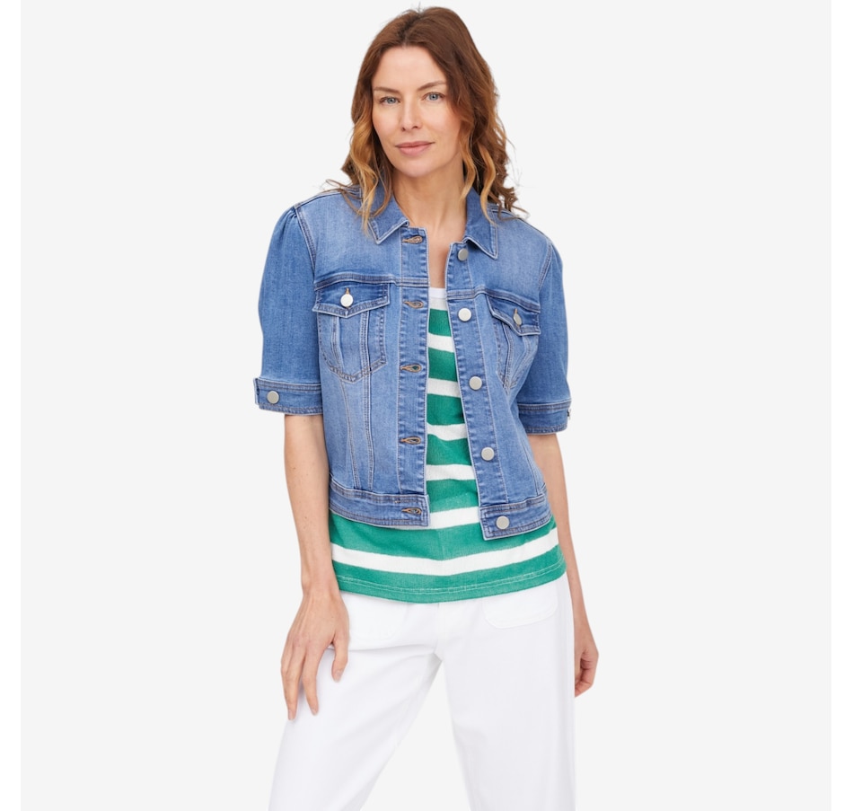 Image 105104_HARBR.jpg, Product 105-104 / Price $79.99, claudia ev Elbow Sleeve Jacket from claudia ev on TSC.ca's Fashion department