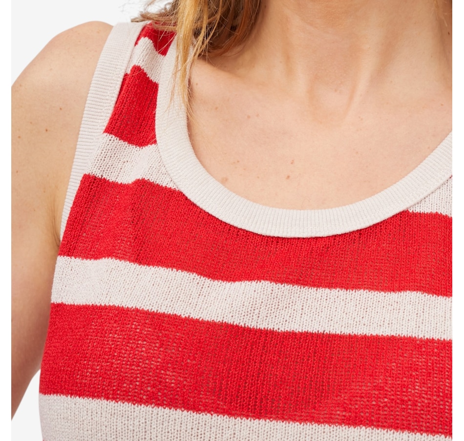 Image 105108_ALTMORE2.jpg, Product 105-108 / Price $44.99, claudia ev Sleeveless Rib Top from claudia ev on TSC.ca's Fashion department