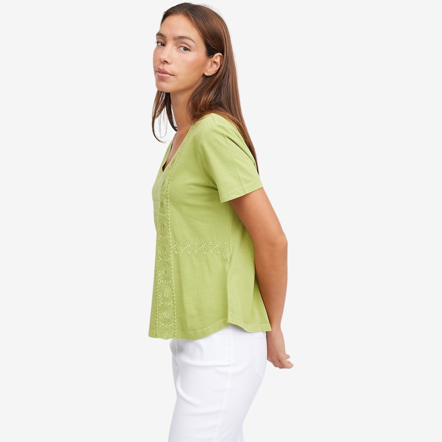Image 105113_ALTMORE1.jpg, Product 105-113 / Price $65.00, claudia ev Wash Effect Embellished Top from claudia ev on TSC.ca's Fashion department