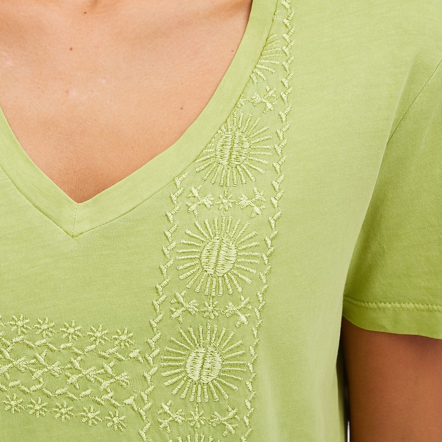 Image 105113_ALTMORE2.jpg, Product 105-113 / Price $65.00, claudia ev Wash Effect Embellished Top from claudia ev on TSC.ca's Fashion department