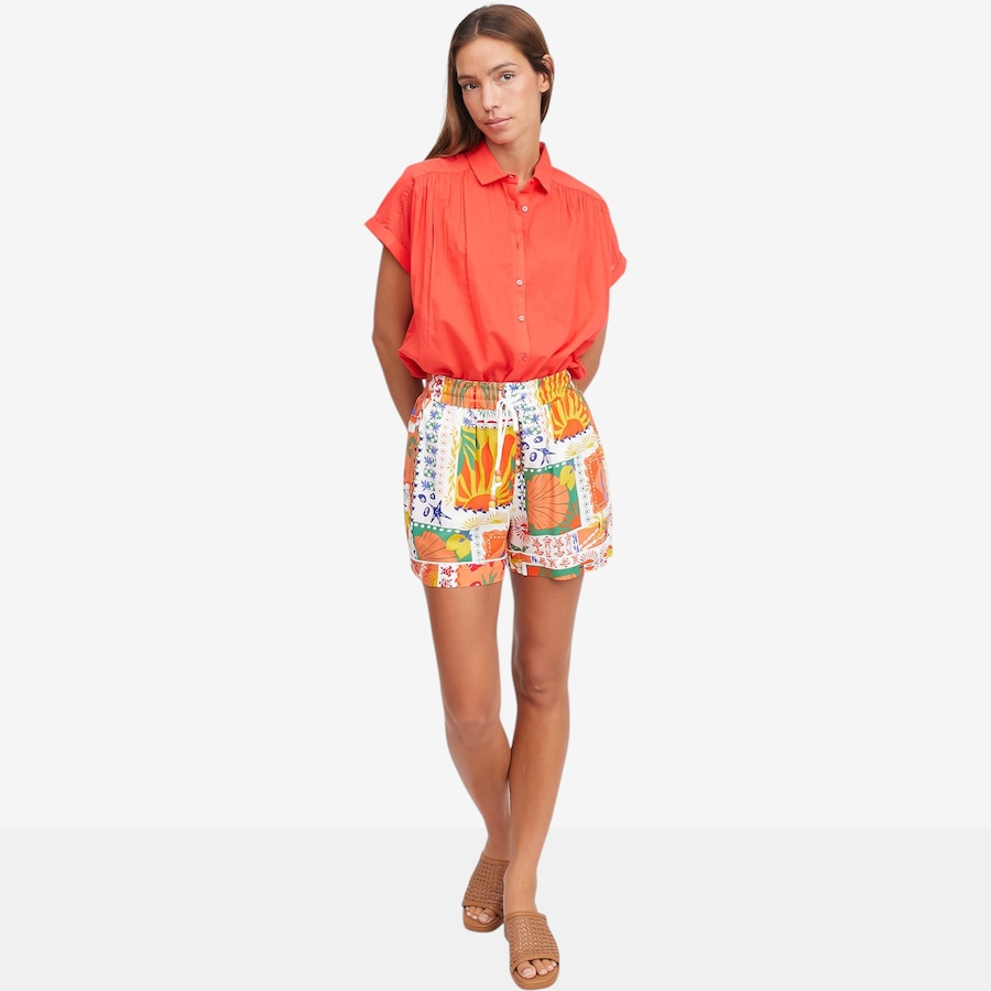 Image 105123_ALTMORE4.jpg, Product 105-123 / Price $75.00, claudia ev Campshirt with Shirring from claudia ev on TSC.ca's Fashion department