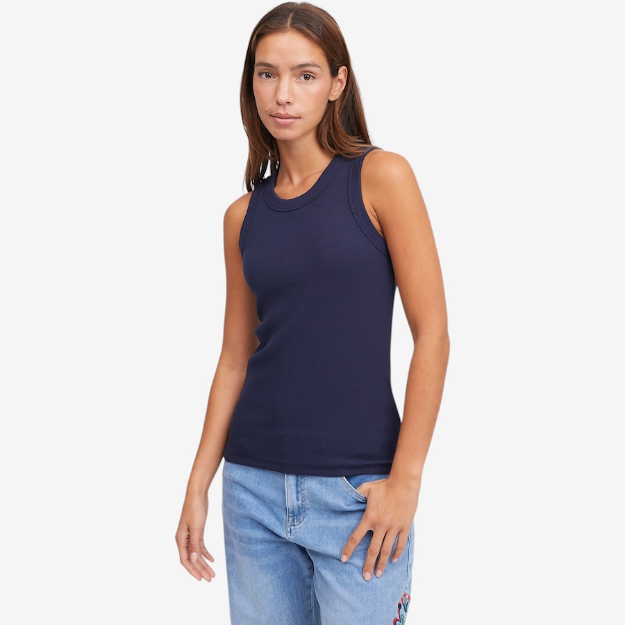Image 105130_BMARE.jpg, Product 105-130 / Price $19.33, claudia ev Racer Back Baby Rib Tank from claudia ev on TSC.ca's Fashion department