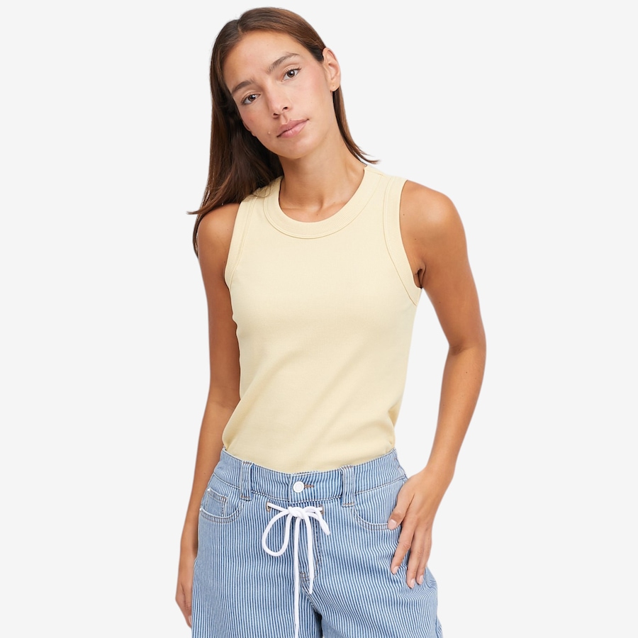 Image 105130_BUT.jpg, Product 105-130 / Price $19.33, claudia ev Racer Back Baby Rib Tank from claudia ev on TSC.ca's Fashion department